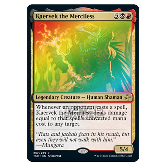 Magic The Gathering - Time Spiral Remastered - Kaervek the Merciless - 257/289 (Foil)