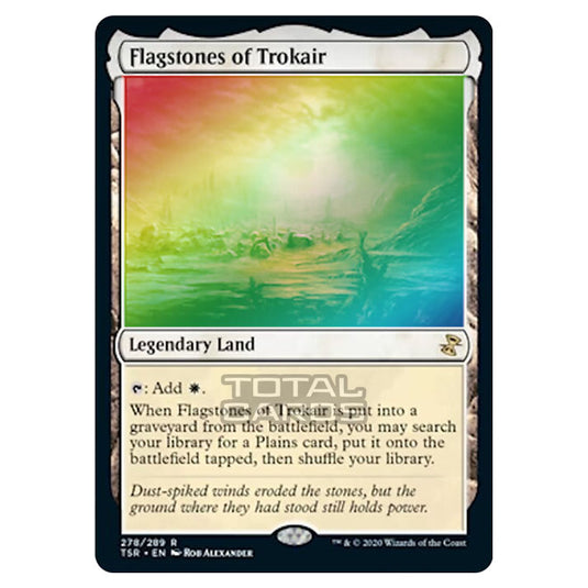 Magic The Gathering - Time Spiral Remastered - Flagstones of Trokair - 278/289 (Foil)