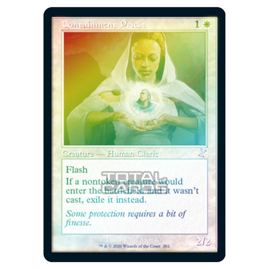 Magic The Gathering - Time Spiral Remastered - Containment Priest - 292/289 (Foil)