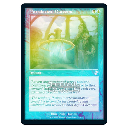 Magic The Gathering - Time Spiral Remastered - Paradoxical Outcome - 314/289 (Foil)