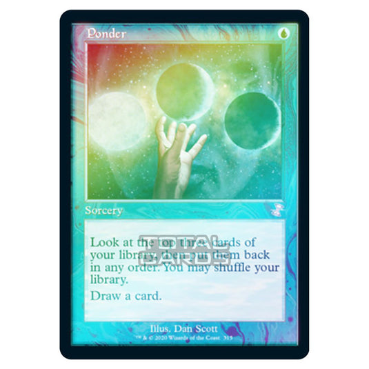 Magic The Gathering - Time Spiral Remastered - Ponder - 315/289 (Foil)