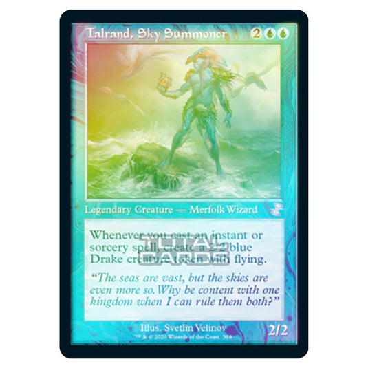 Magic The Gathering - Time Spiral Remastered - Talrand, Sky Summoner - 318/289 (Foil)