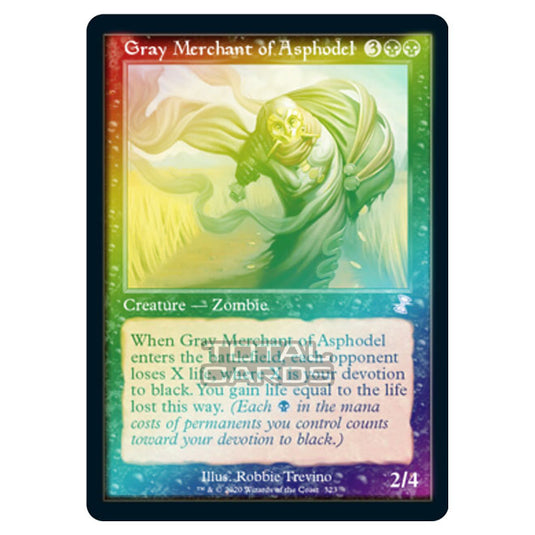 Magic The Gathering - Time Spiral Remastered - Gray Merchant of Asphodel - 323/289 (Foil)