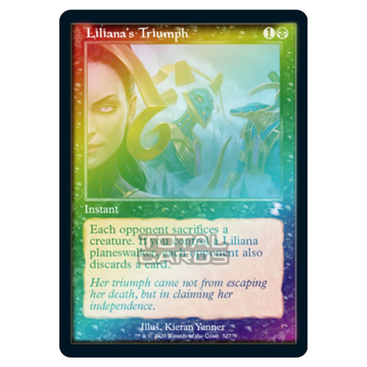 Magic The Gathering - Time Spiral Remastered - Liliana's Triumph - 327/289 (Foil)