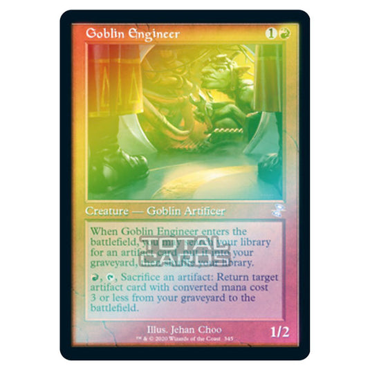 Magic The Gathering - Time Spiral Remastered - Goblin Engineer - 345/289 (Foil)