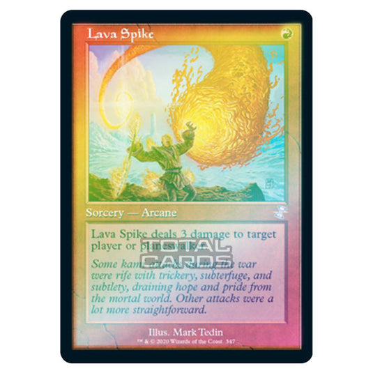 Magic The Gathering - Time Spiral Remastered - Lava Spike - 347/289 (Foil)