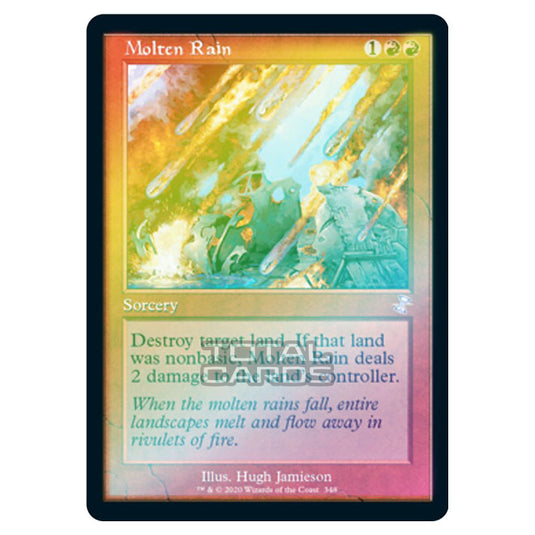 Magic The Gathering - Time Spiral Remastered - Molten Rain - 348/289 (Foil)