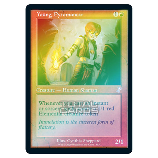 Magic The Gathering - Time Spiral Remastered - Young Pyromancer - 353/289 (Foil)