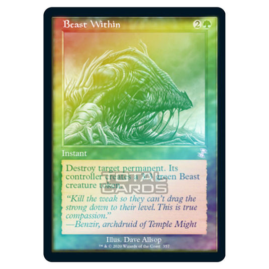 Magic The Gathering - Time Spiral Remastered - Beast Within - 357/289 (Foil)