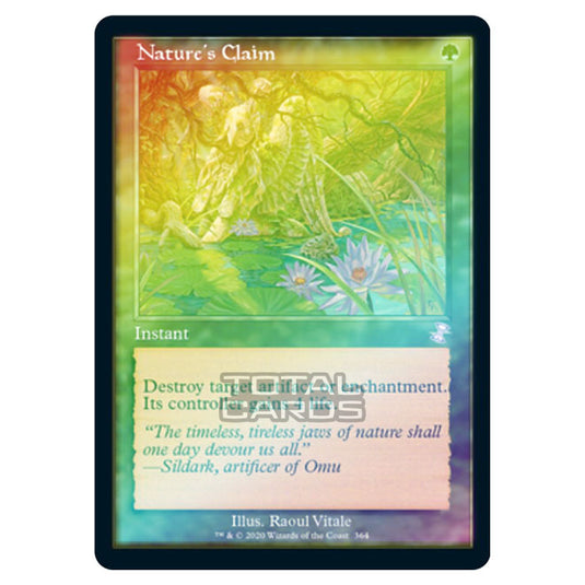 Magic The Gathering - Time Spiral Remastered - Nature's Claim - 364/289 (Foil)