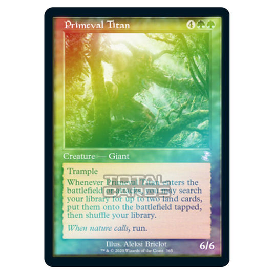 Magic The Gathering - Time Spiral Remastered - Primeval Titan - 365/289 (Foil)