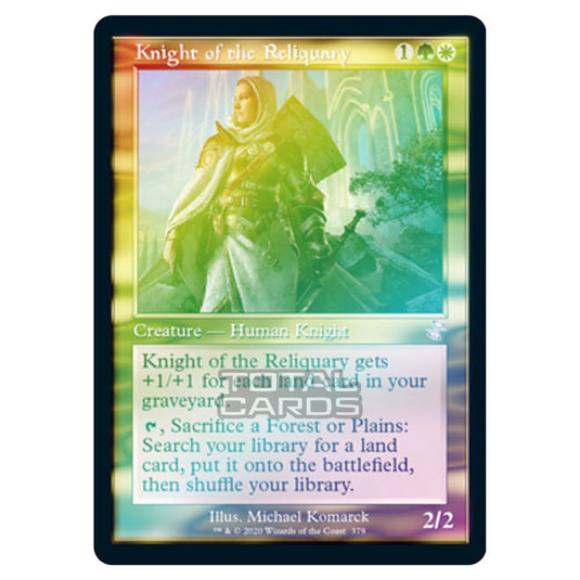 Magic The Gathering - Time Spiral Remastered - Knight of the Reliquary - 379/289 (Foil)