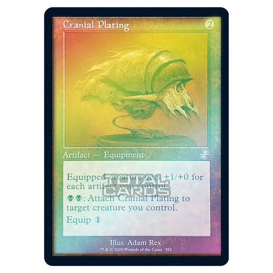 Magic The Gathering - Time Spiral Remastered - Cranial Plating - 392/289 (Foil)