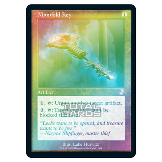 Magic The Gathering - Time Spiral Remastered - Manifold Key - 398/289 (Foil)