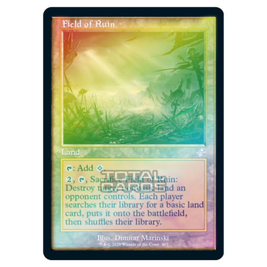 Magic The Gathering - Time Spiral Remastered - Field of Ruin - 407/289 (Foil)