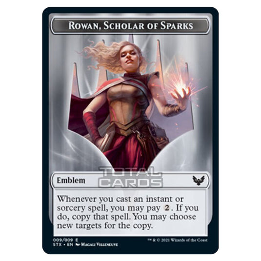 Magic The Gathering - Strixhaven - School of Mages - Rowan, Scholar of Magic The Gathering - Strixhaven - School of Mages - Rowan, Scholar of