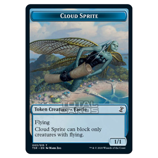 Magic The Gathering - Time Spiral Remastered - Tokens - Cloud Sprite - 3/15