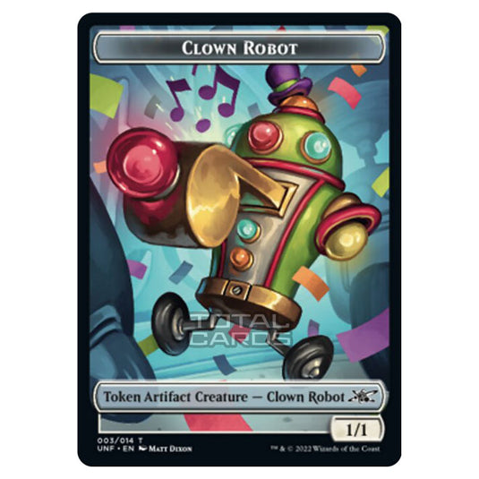 Magic The Gathering - Unfinity - Tokens - Clown Robot - 3/14