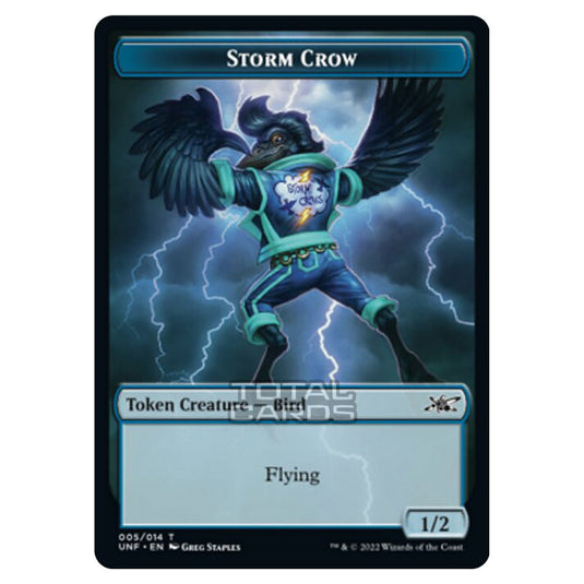 Magic The Gathering - Unfinity - Tokens - Storm Crow - 5/14