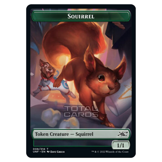 Magic The Gathering - Unfinity - Tokens - Squirrel - 8/14