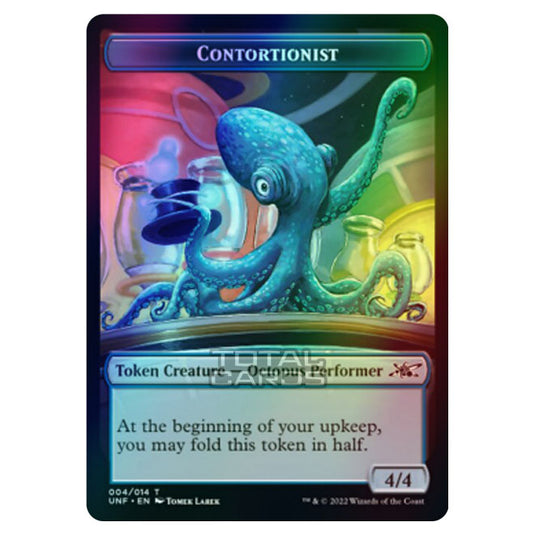 Magic The Gathering - Unfinity - Tokens - Contortionist // Contortionist - 4/14 (Foil)