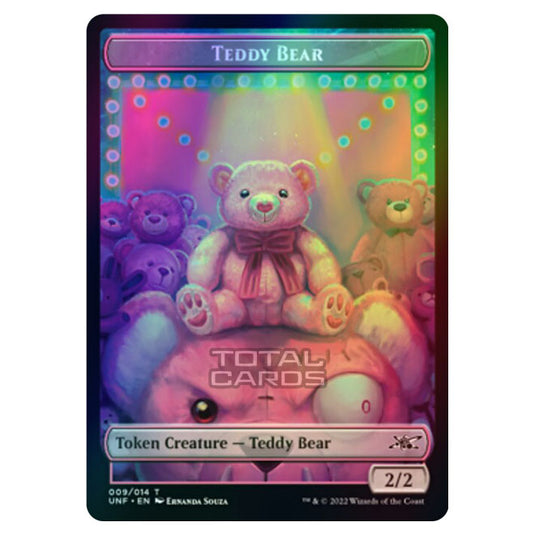 Magic The Gathering - Unfinity - Tokens - Teddy Bear - 9/14 (Foil)