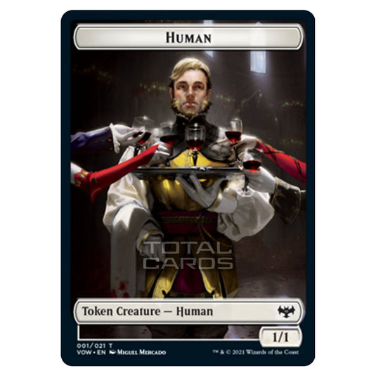 Magic The Gathering - Innistrad - Crimson Vow - Human - 1/21