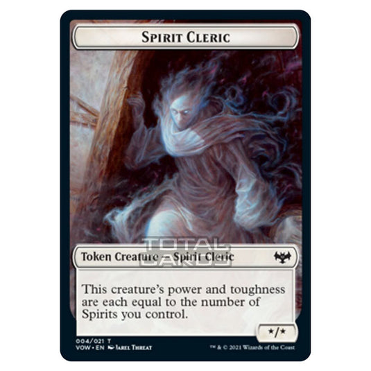 Magic The Gathering - Innistrad - Crimson Vow - Spirit Cleric - 4/21