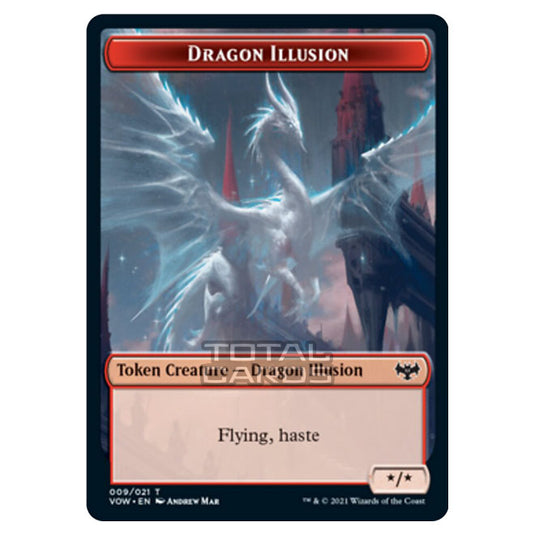 Magic The Gathering - Innistrad - Crimson Vow - Dragon Illusion - 9/21