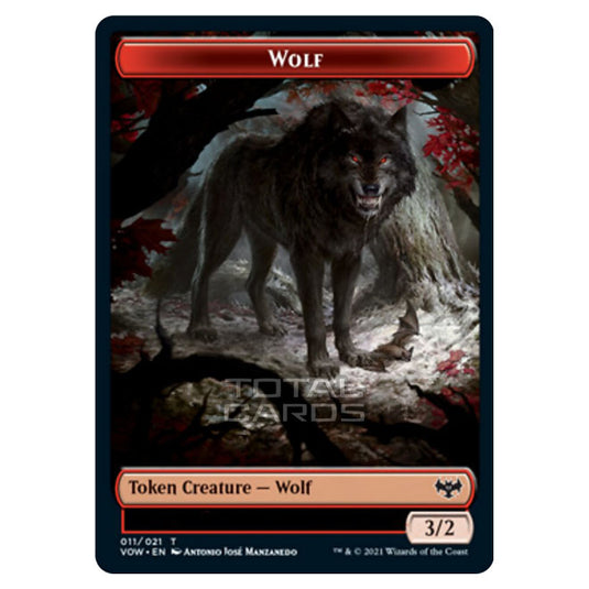 Magic The Gathering - Innistrad - Crimson Vow - Wolf - 11/21