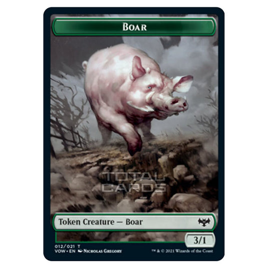 Magic The Gathering - Innistrad - Crimson Vow - Boar - 12/21