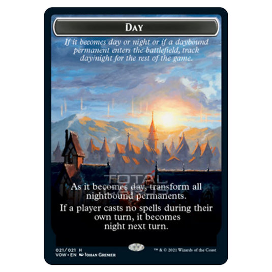 Magic The Gathering - Innistrad - Crimson Vow - Day // Night - 21/21