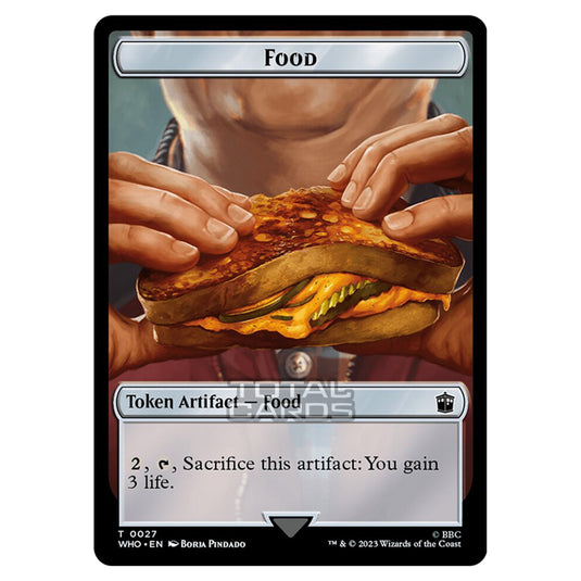 Magic The Gathering - Universes Beyond - Doctor Who - Tokens - Food - 0027