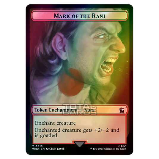 Magic The Gathering - Universes Beyond - Doctor Who - Tokens - Mark of the Rani - 0015 (Foil)