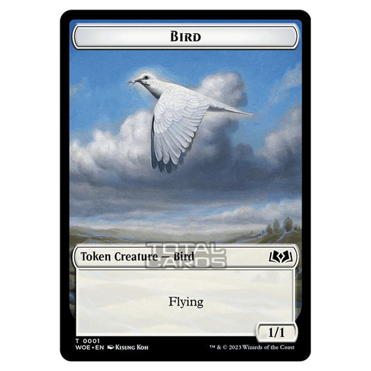 Magic The Gathering - Wilds of Eldraine - Tokens - Bird - 0001