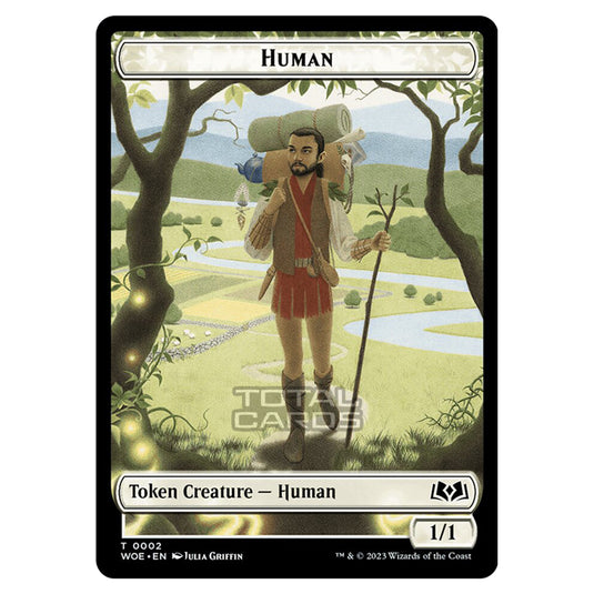 Magic The Gathering - Wilds of Eldraine - Tokens - Human - 0002