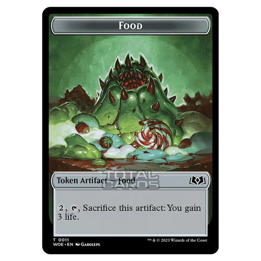 Magic The Gathering - Wilds of Eldraine - Tokens - Food - 0011