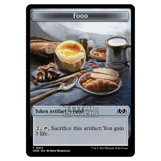 Magic The Gathering - Wilds of Eldraine - Tokens - Food - 0012