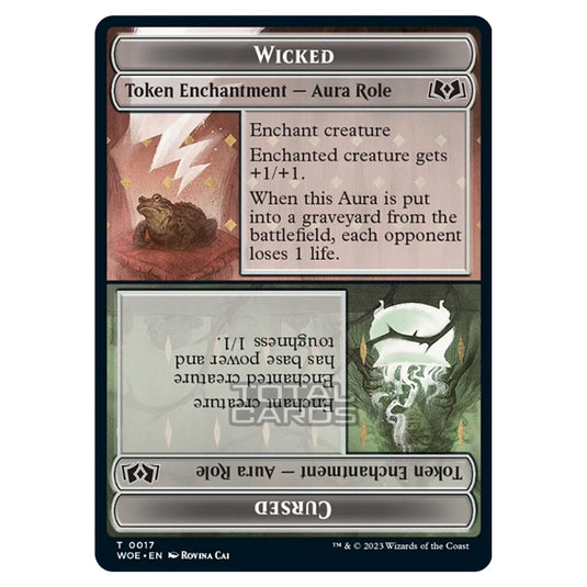 Magic The Gathering - Wilds of Eldraine - Tokens - Wicked / Cursed - 0017