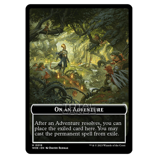 Magic The Gathering - Wilds of Eldraine - Tokens - On an Adventure - 0018