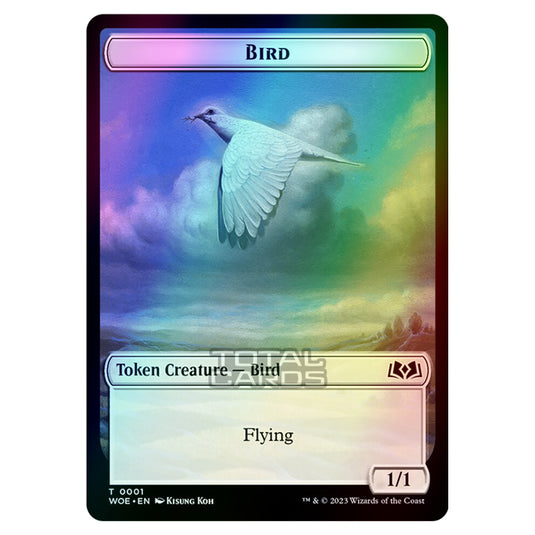 Magic The Gathering - Wilds of Eldraine - Tokens - Bird - 0001 (Foil)