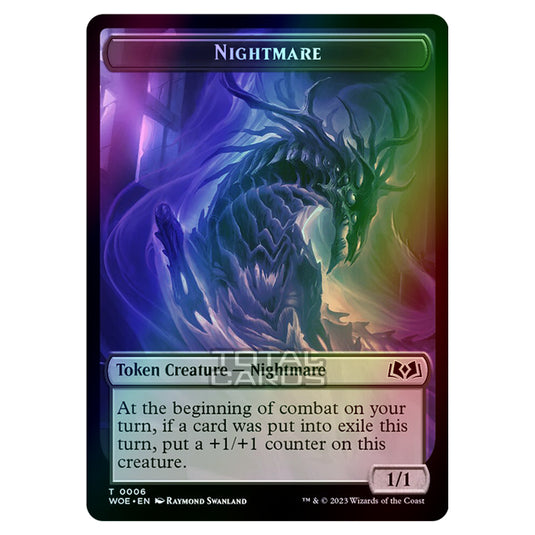 Magic The Gathering - Wilds of Eldraine - Tokens - Nightmare - 0006 (Foil)