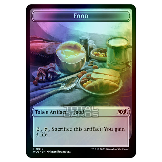 Magic The Gathering - Wilds of Eldraine - Tokens - Food - 0012 (Foil)