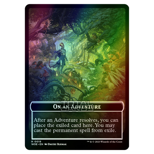 Magic The Gathering - Wilds of Eldraine - Tokens - On an Adventure - 0018 (Foil)