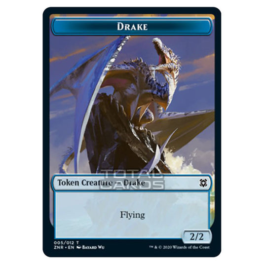 Magic The Gathering - Zendikar Rising - Tokens - Drake - 5/12