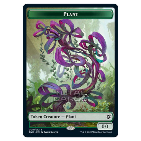 Magic The Gathering - Zendikar Rising - Tokens - Plant - 8/12