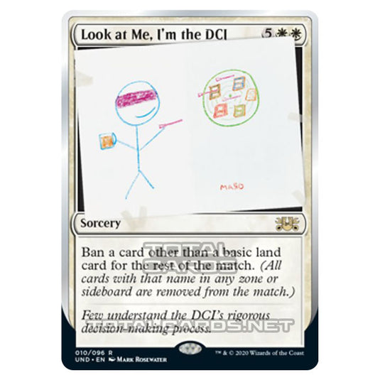 Magic The Gathering - Unsanctioned - Look at Me, I'm the DCI - 10/96