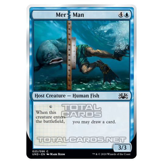 Magic The Gathering - Unsanctioned - Mer Man - 25/96