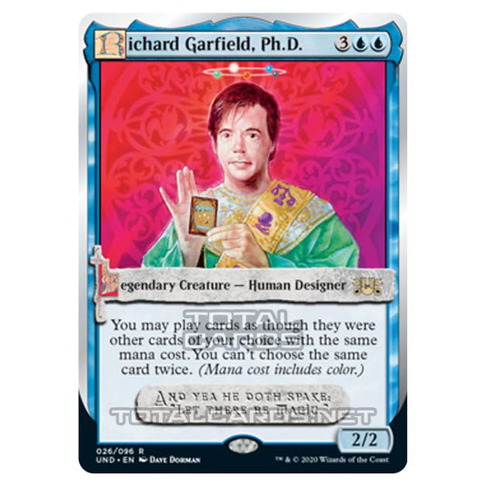 Magic The Gathering - Unsanctioned - Richard Garfield, Ph.D. - 26/96