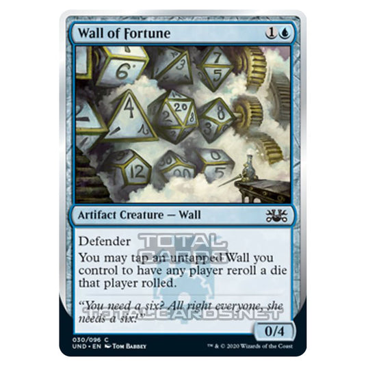 Magic The Gathering - Unsanctioned - Wall of Fortune - 30/96